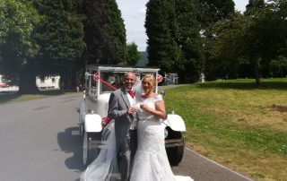 Emma and Lance at Aberdare Park