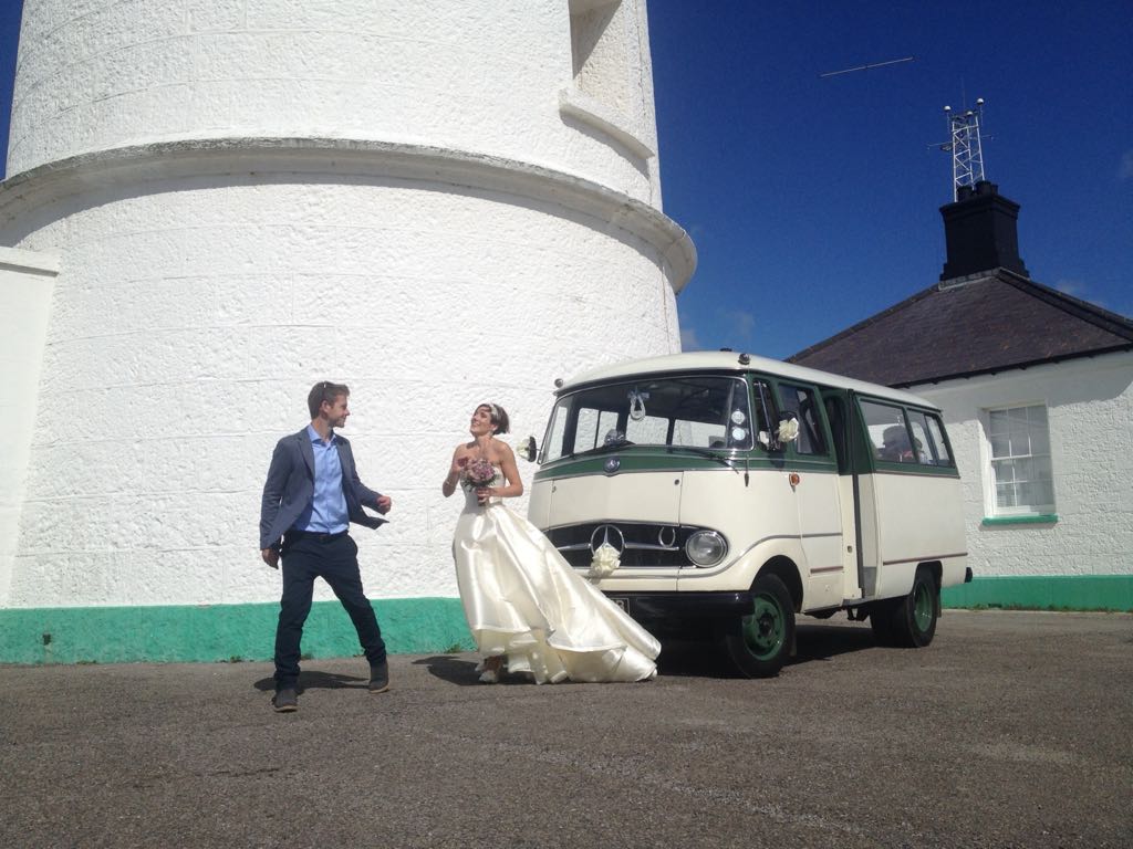 Rebecca and SEB Wedding Car Hire