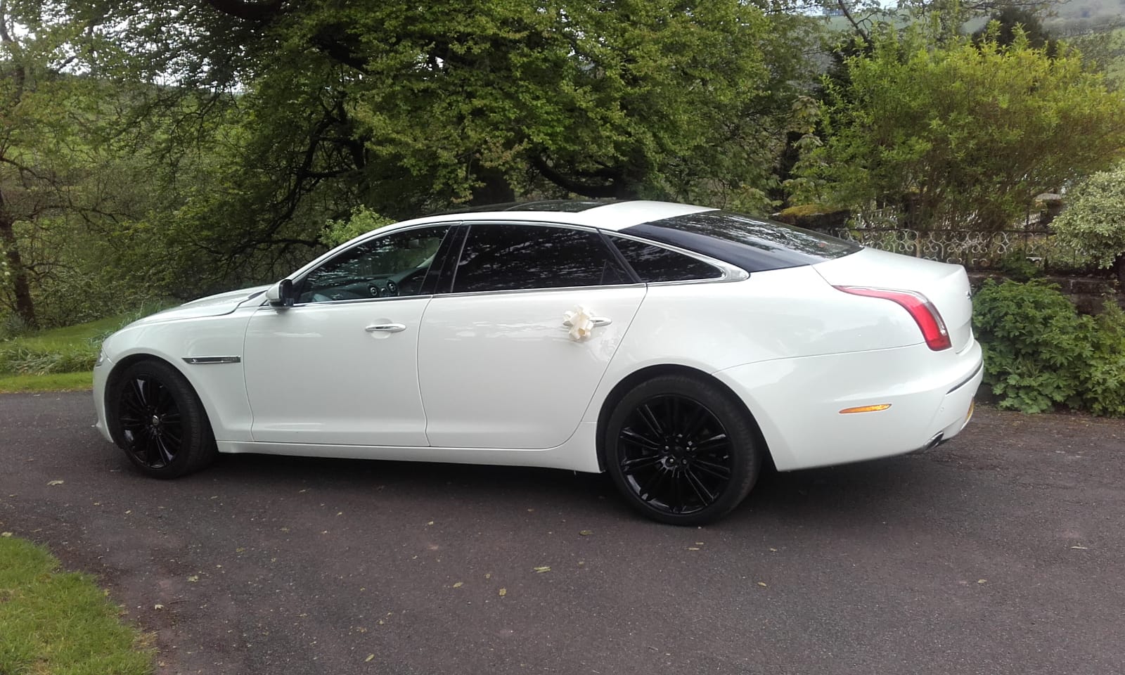Jaguar Wedding Car Hire Swansea